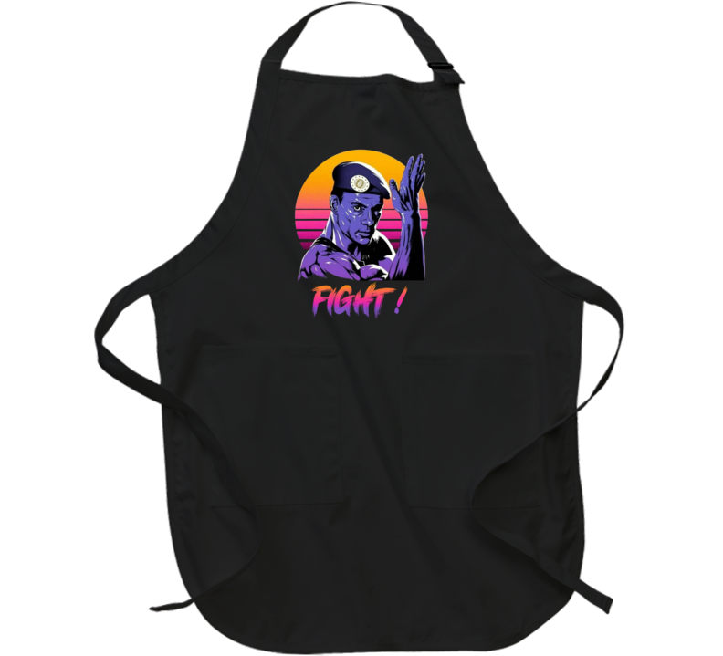 Jean Claude Van Damme Fight Mixed Martial Arts Movie Fan Apron