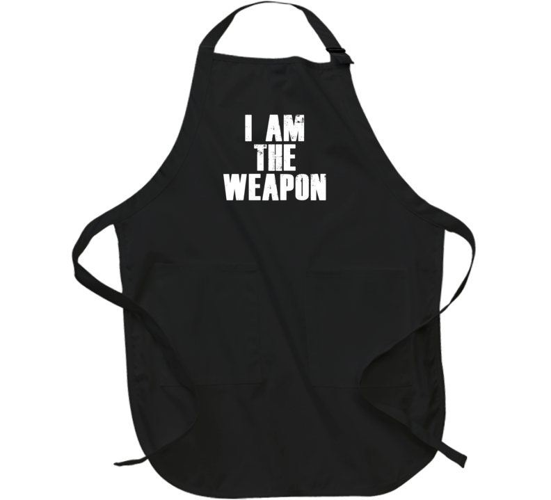 I Am The Weapon Gun Rights Supporter Apron