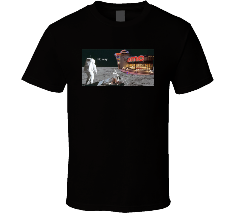 Amc Moon Funny Parody Trading T Shirt