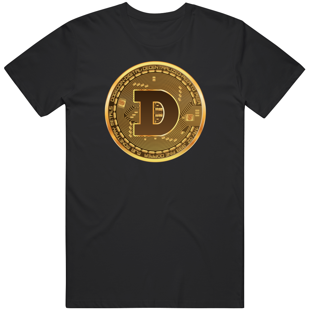 Dogecoin People's Cryptocurrency Money Trading Fan T Shirt