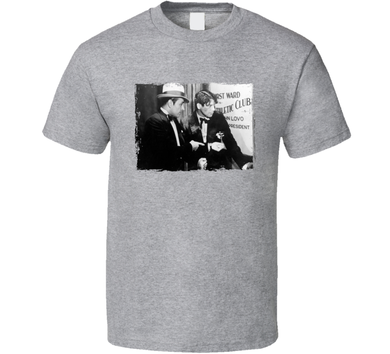 Paul Muni George Raft Scarface 1932 Pre Code Gangster Movie Fan T Shirt