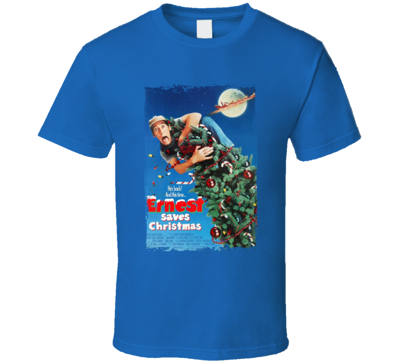 Ernest Saves Christmas 80s Comedy Family Movie T Shirt