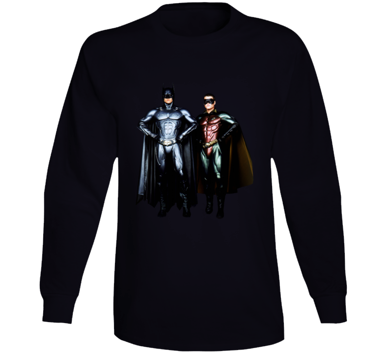 Batman And Robin Val Kilmer Chris O'donnell Movie Fan Long Sleeve T Shirt