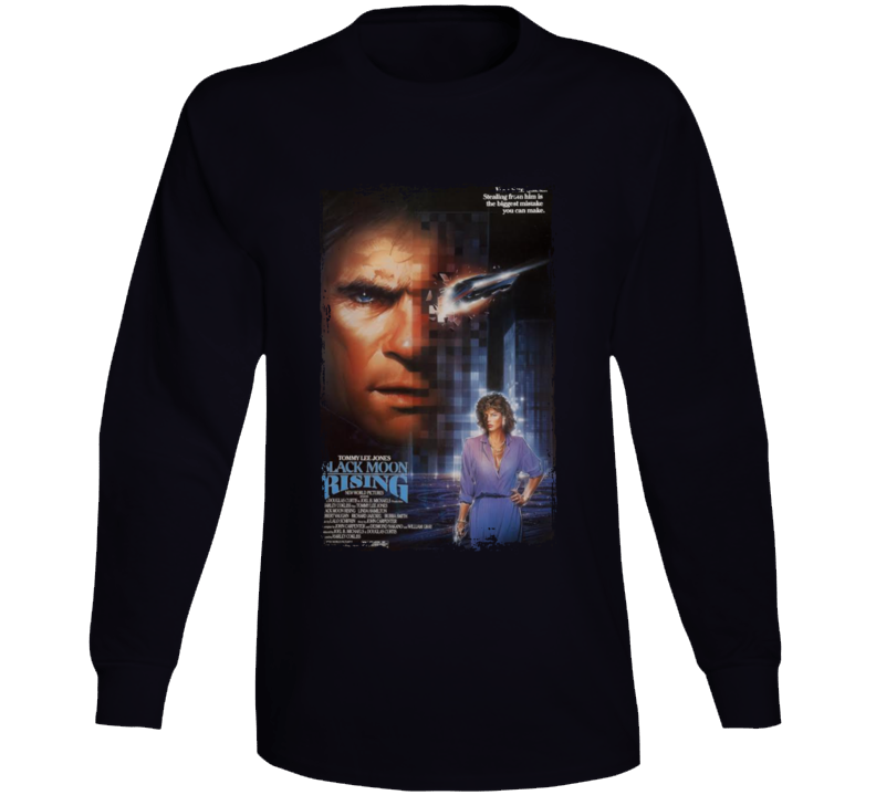 Black Moon Rising Popular 80s Movie  Fan Long Sleeve T Shirt