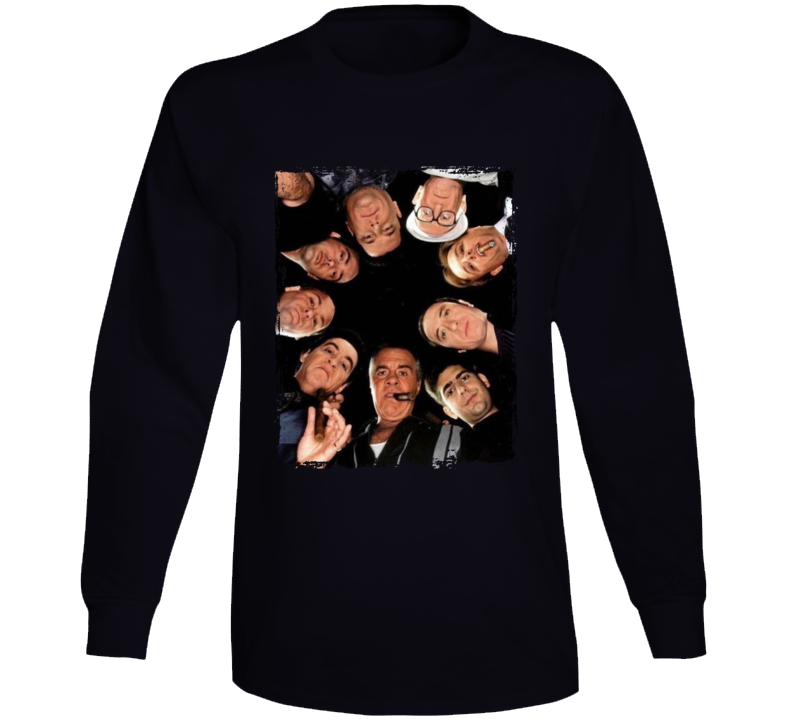 Soprans Gang Mobster Tv Show Fan Long Sleeve T Shirt