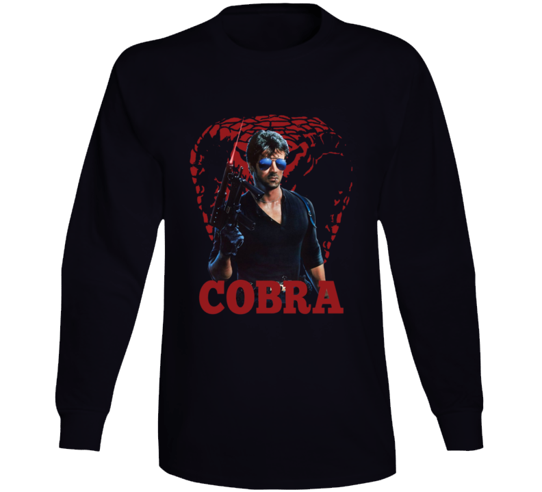 Cobra Movie 80s Action Movie Fan Long Sleeve T Shirt