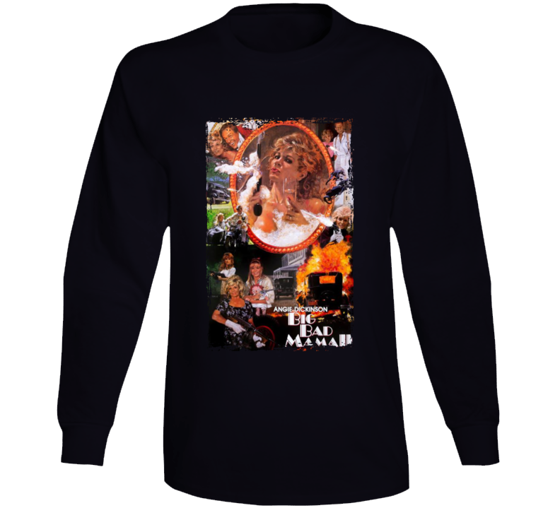 Big Bad Mama 2 80s Action Crime Movie  Fan Long Sleeve T Shirt