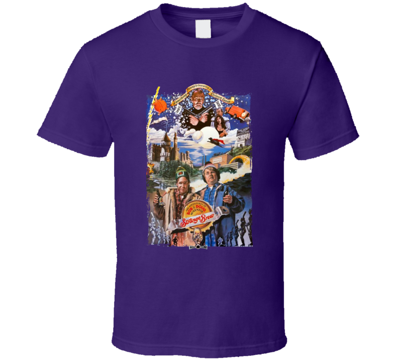 Strange Brew 80s Comedy Satire Movie T Shirt