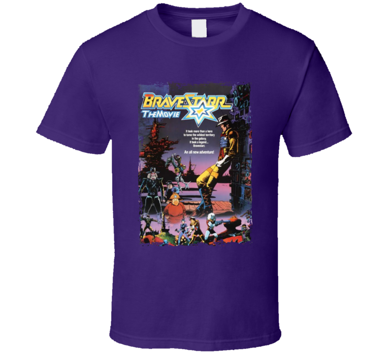 Bravestarr 80s Family Animation Movie T Shirt