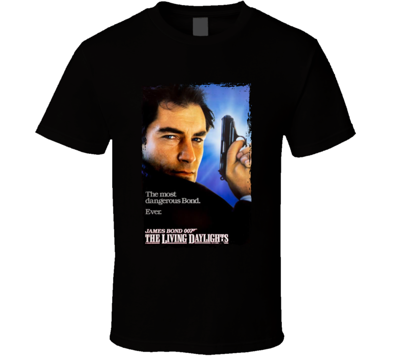 The Living Daylights 80s Action Movie  Fan T Shirt