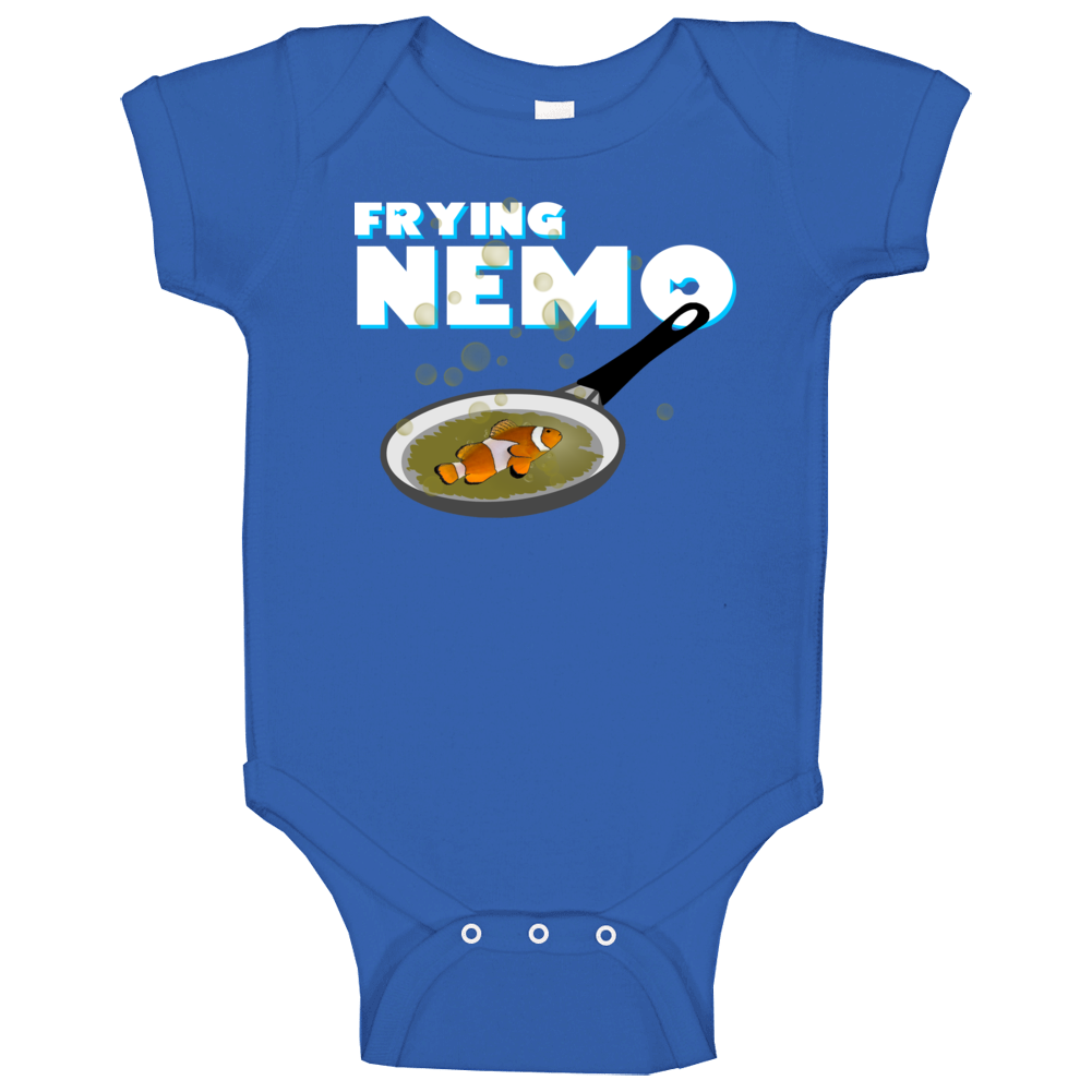 Frying Nemo Parody Funny Cooking Baby One Piece