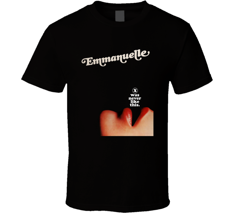 Emmanuelle 70s Drama Softcore Movie T Shirt