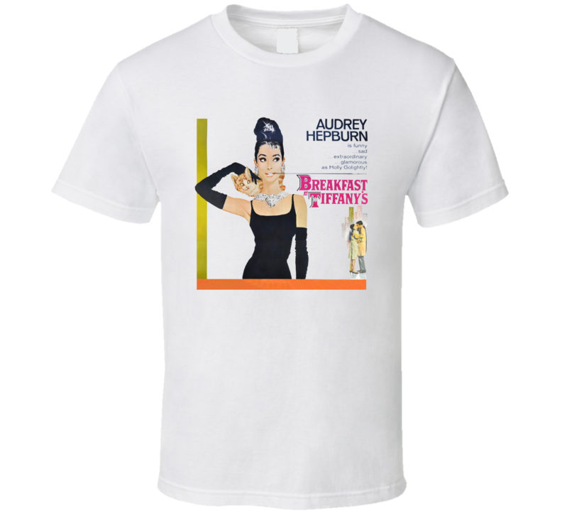 Breakfast At Tiffany's 60's Romantic Comedy Movie T Shirt