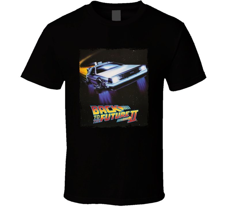 Back To The Future 2 80s Sci Fi Movie  Fan T Shirt