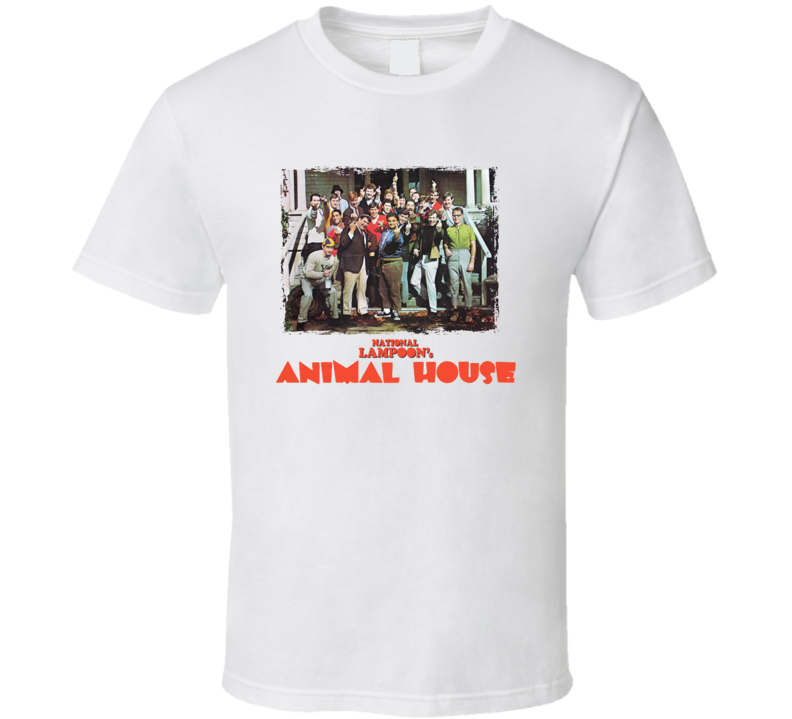 National Lampoon's Animal House 70s Comedy Movie Soundtrack T Shirt