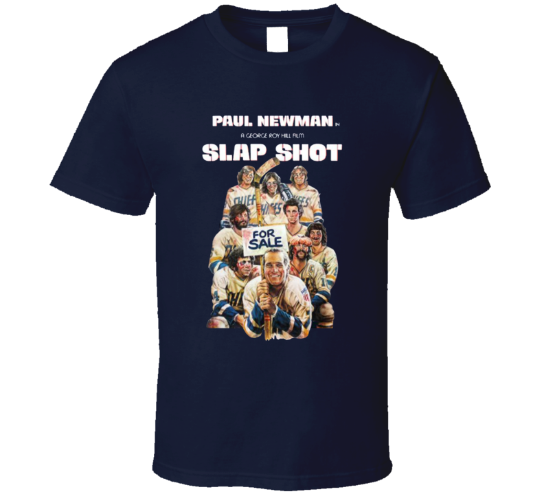 Slap Shot 70s Sports Comedy Movie T Shirt