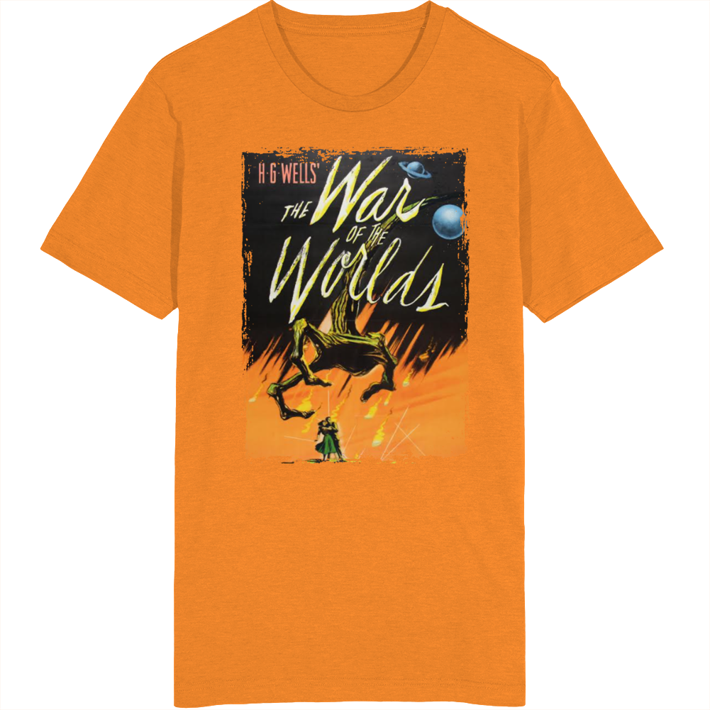 War Of The Worlds 50s Sci Fi Movie T Shirt