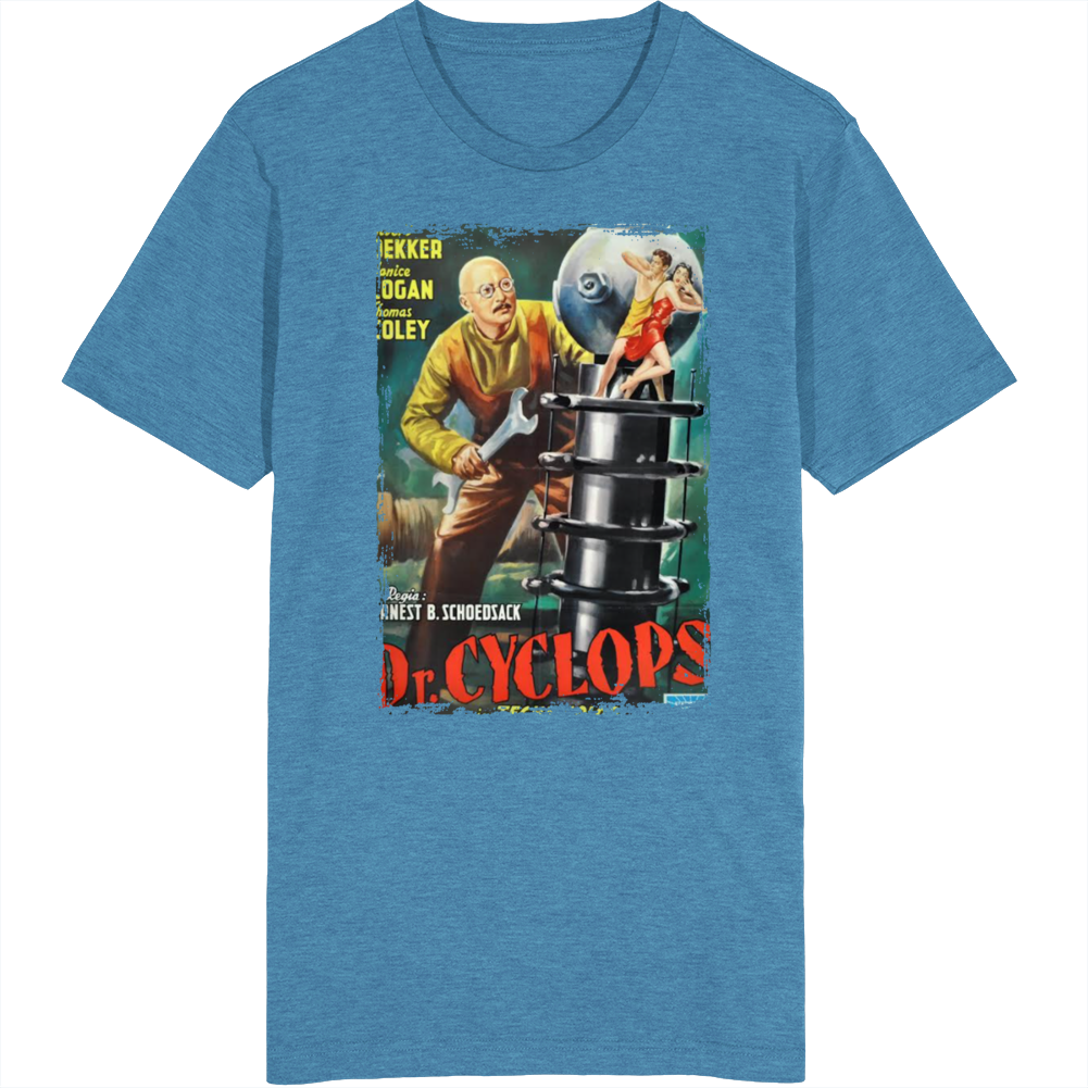 Dr Cyclops 40s Sci Fi Horror Movie T Shirt