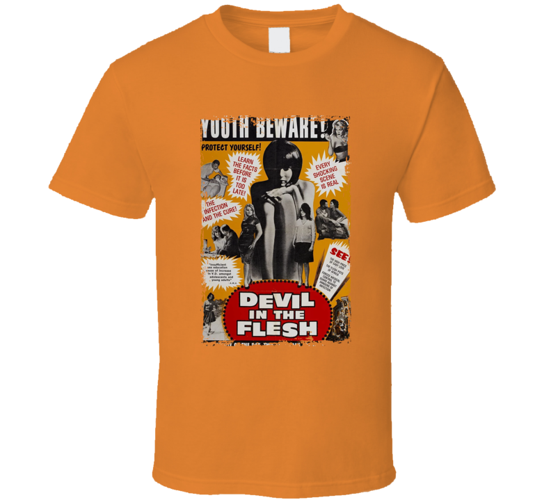 Devil In The Flesh 60 Anti-vd Propaganda Film T Shirt