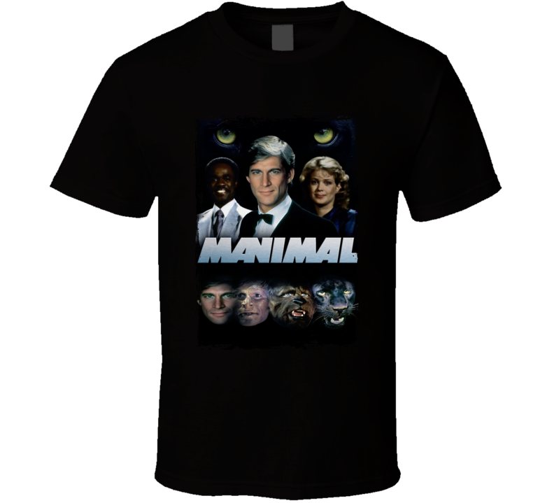 Manimal 80s Animal Tv Series Fan T Shirt