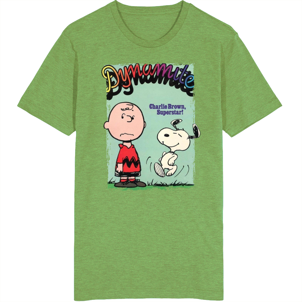 Charlie Brown Superstar 70s Dynamite Magazine Cover T Shirt