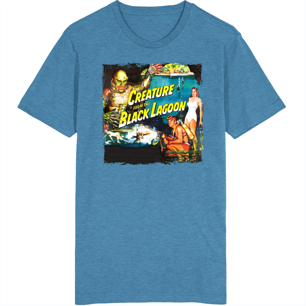 Creature From The Black Lagoon 50s Movie T Shirt