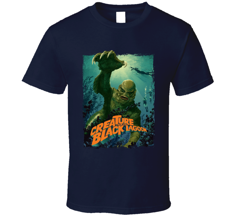 Creature From The Black Lagoon Vintage Movie T Shirt