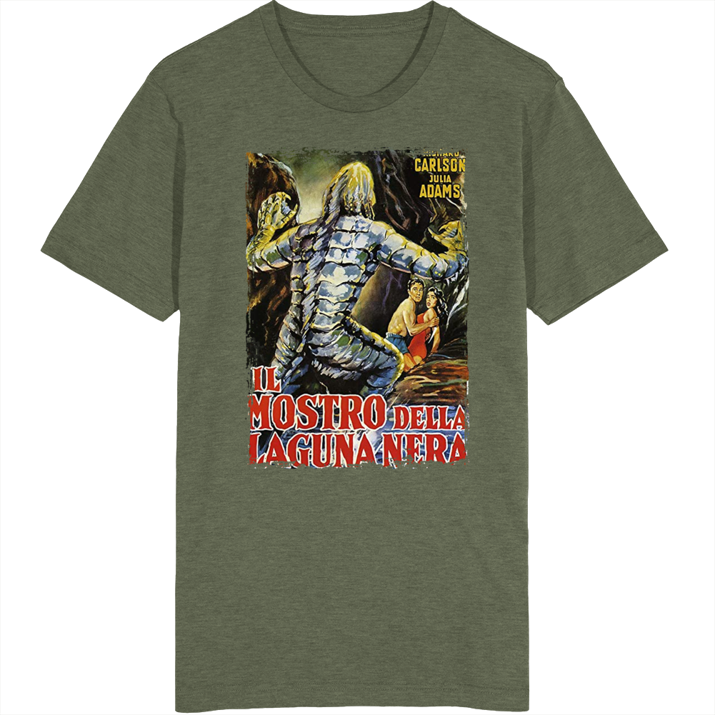 Creature From The Black Lagoon 50s Italian Movie T Shirt