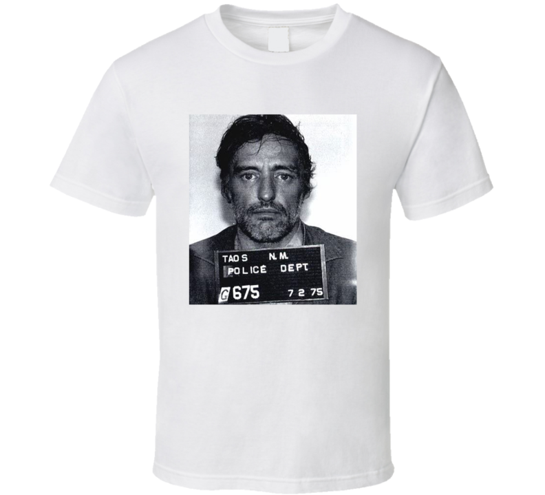 Dennis Hopper Mugshot Fan T Shirt