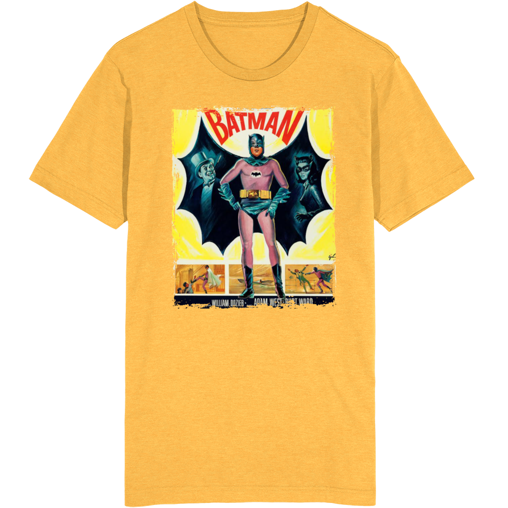 Batman 60s Crimefighter Tv Series Fan T Shirt