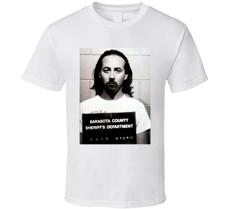 Paul Ruebens Pee Wee Herman Mugshot Fan T Shirt