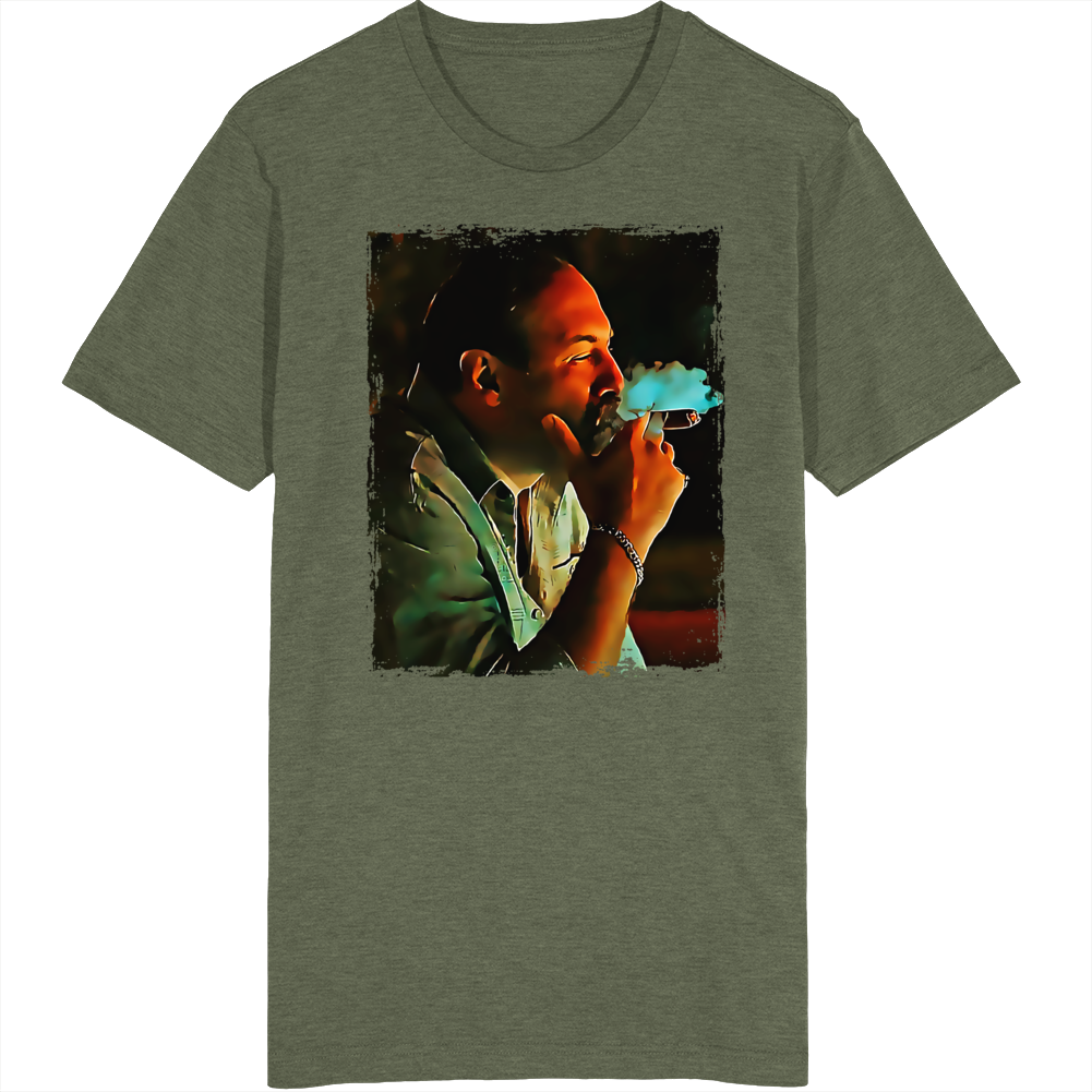 Tony Soprano Smoking Mob Boss Tv Fan T Shirt