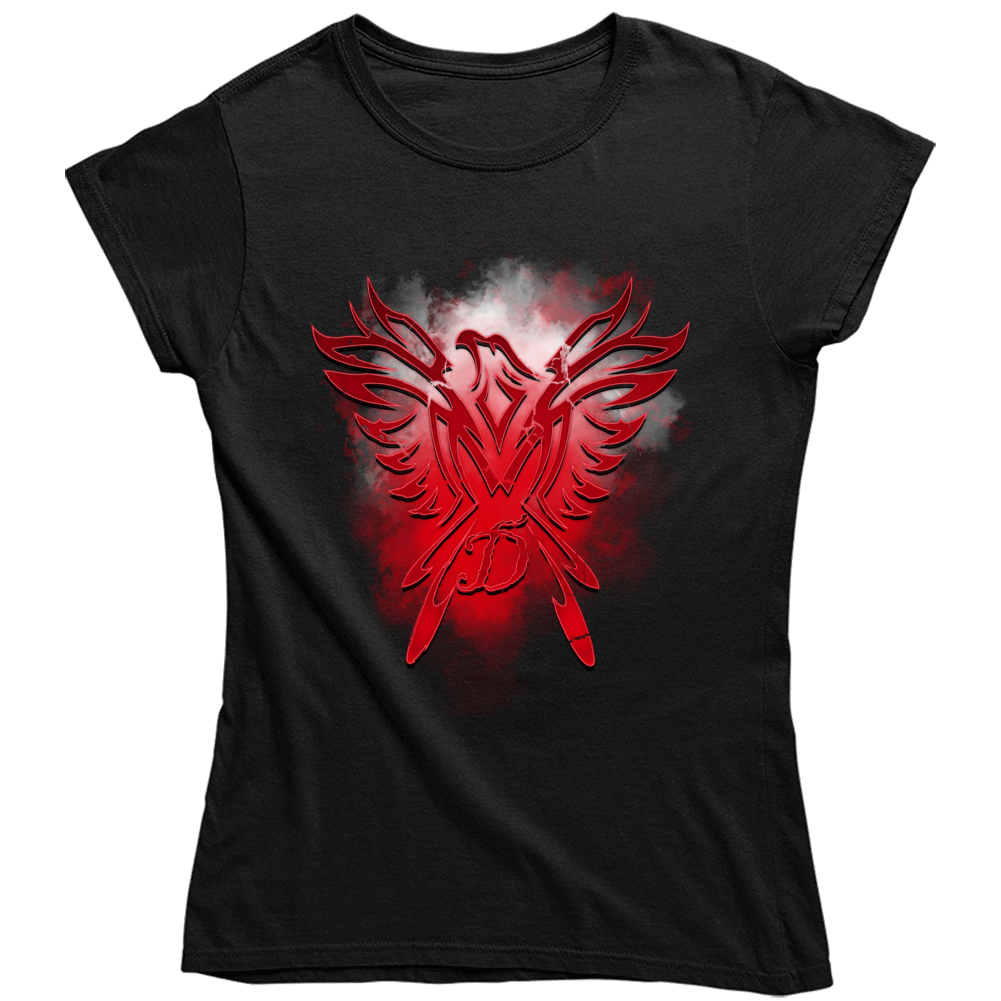 Dimera Family Crest Phoenix Rising Days Of Our Lives Fan Ladies T Shirt