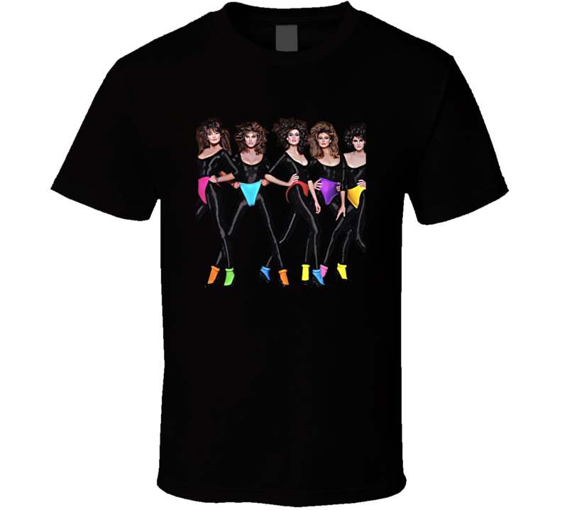 Supermodels 80s Workout T Shirt