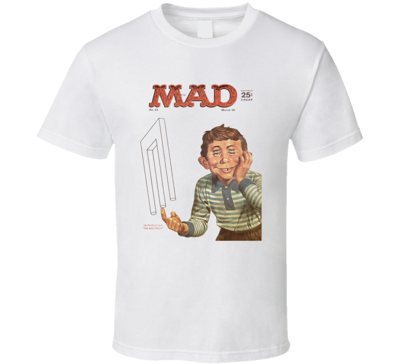 Alfred E. Neuman Mad Funny T Shirt