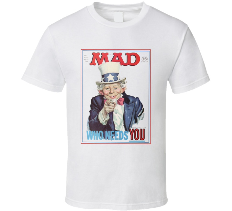 Alfred E. Neuman Parody Mag T Shirt