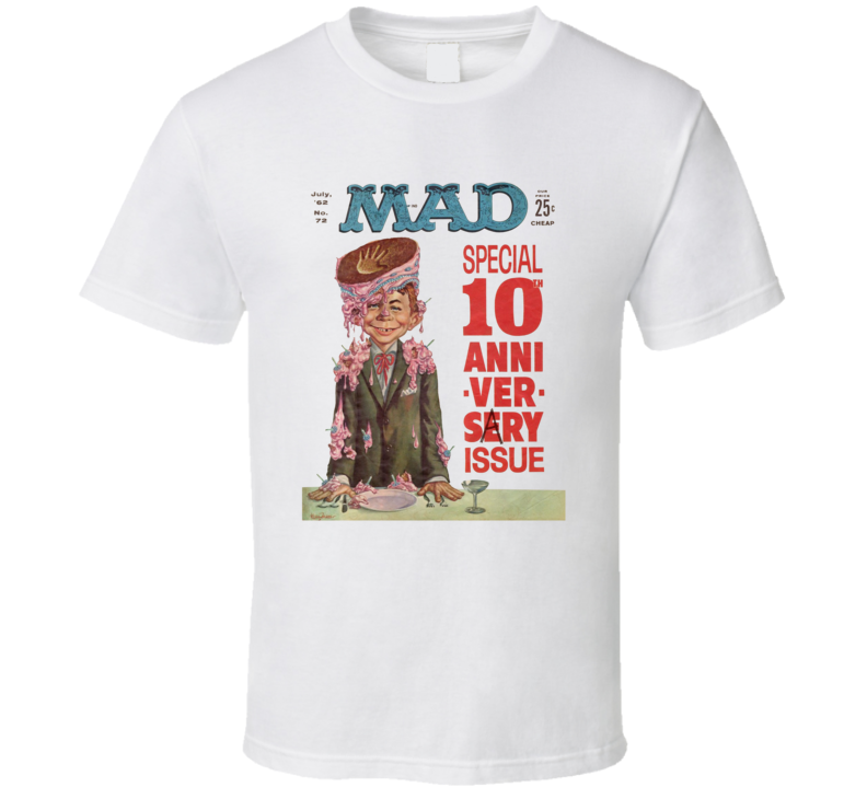 Alfred E. Neuman Retro Funny T Shirt