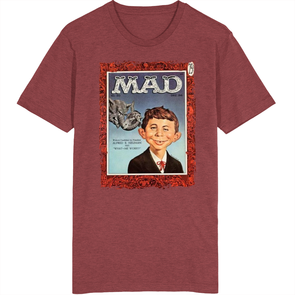 Alfred E. Neuman Retro Mad T Shirt