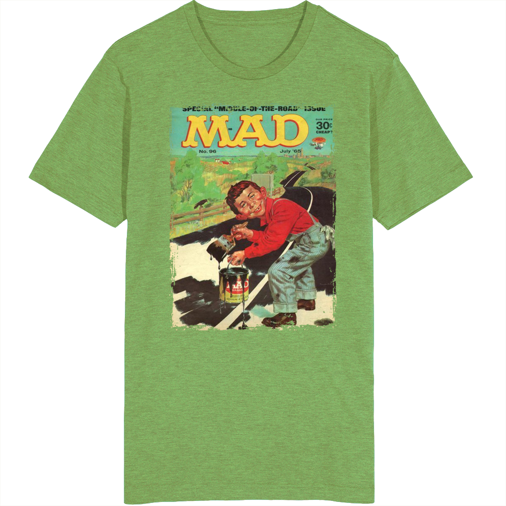 Alfred E. Neuman Funny Mag T Shirt