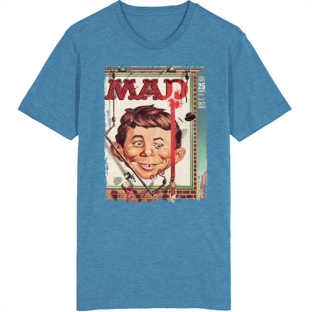 Alfred E. Neuman Parody Funny T Shirt