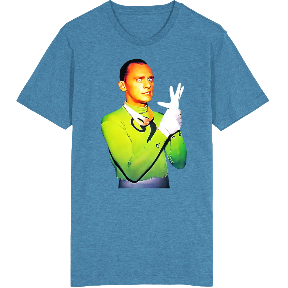 Riddler Frank Gorshin Batman T Shirt