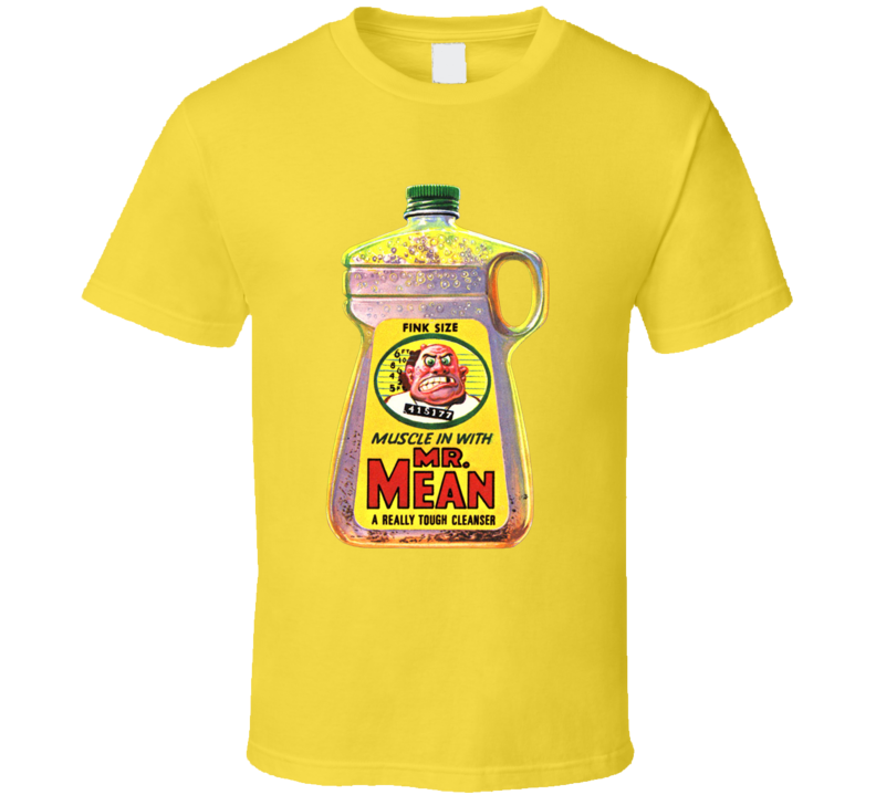 Wacky Packages Mr Mean T Shirt