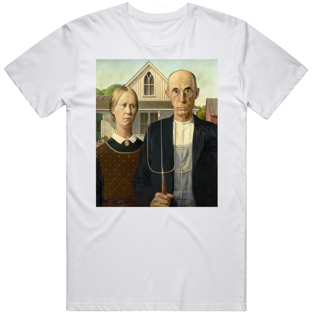 American Gothic Original Meme T Shirt