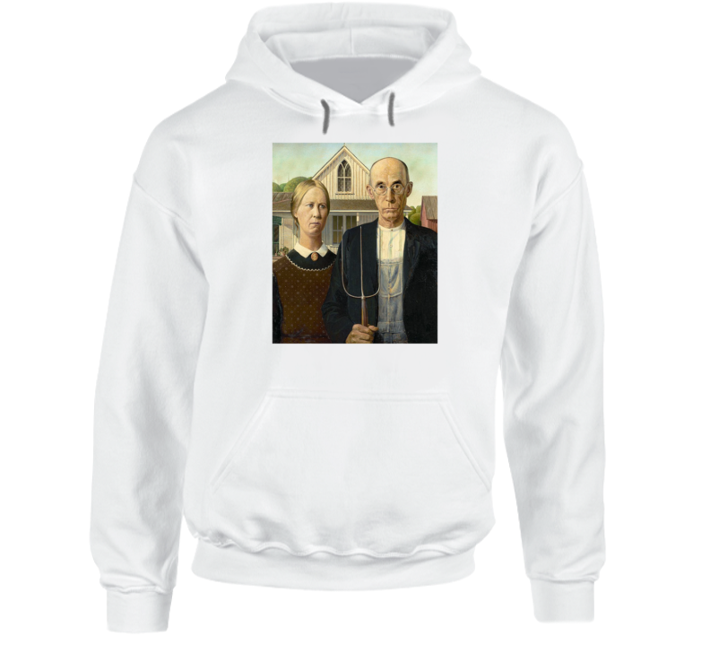 American Gothic Original Meme Hoodie