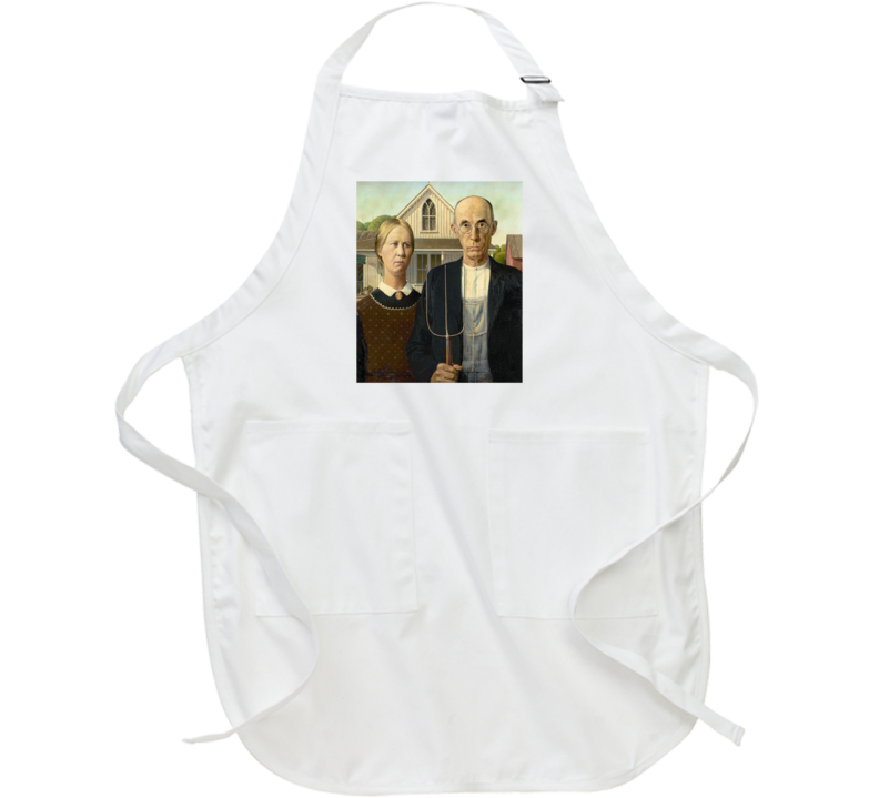 American Gothic Original Meme Apron