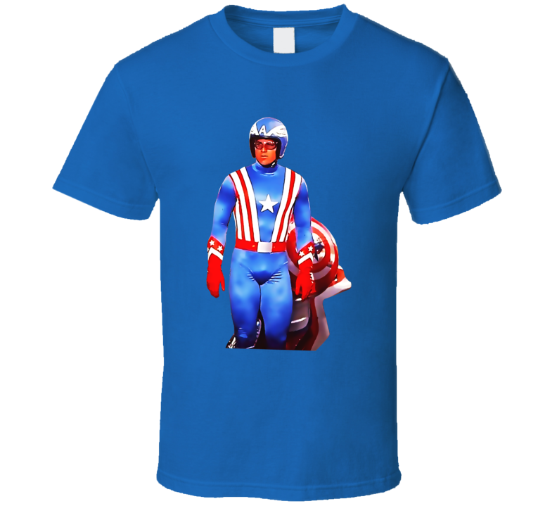 Captain America 80s Movie T Shirt