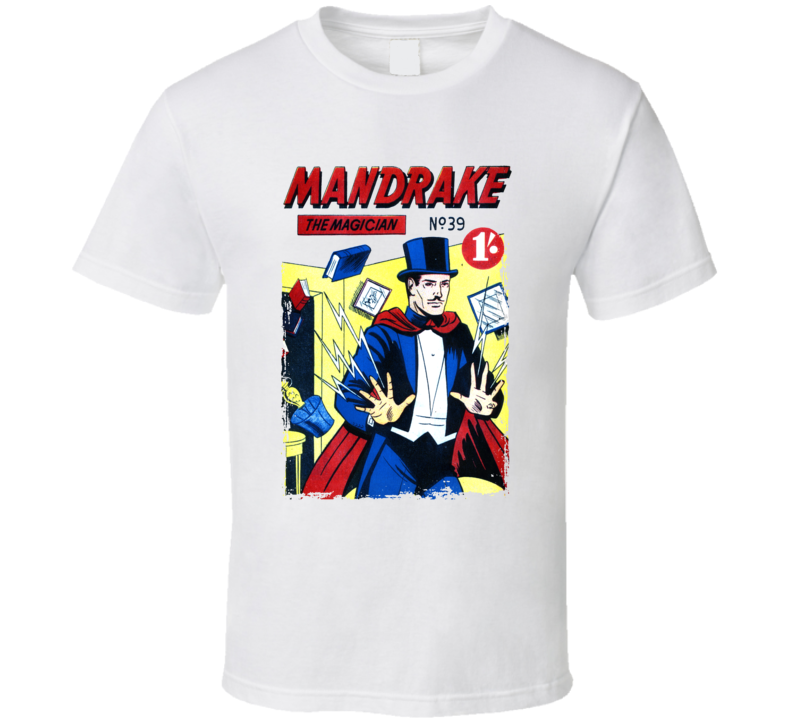 1 Cent Comic Mandrake The Magician T Shirt