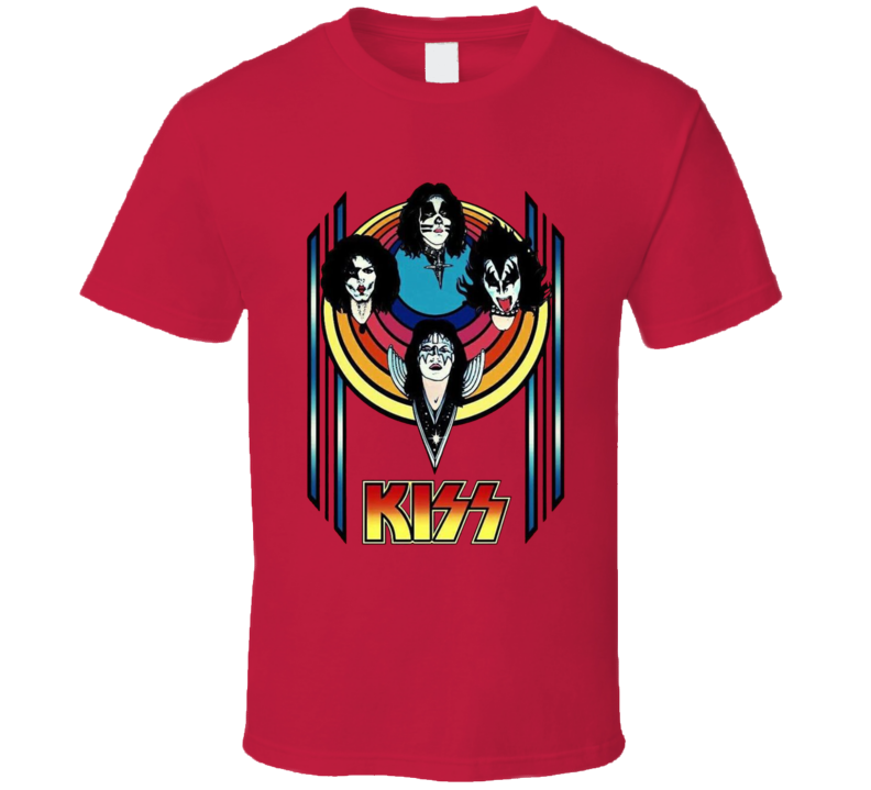 Kiss Comic Band T Shirt