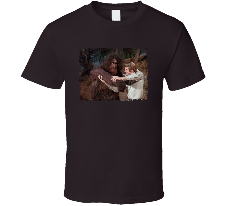 The Six Million Dollar Man The Secret Of Bigfoot Fight T Shirt