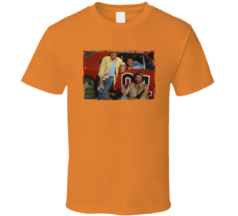 Dukes Of Hazzard Bo Luke Cooter Charger T Shirt